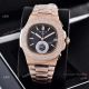 Clone Patek Philippe Nautilus Chronograph Watches Rose Gold and Diamond - Fashion Style (5)_th.jpg